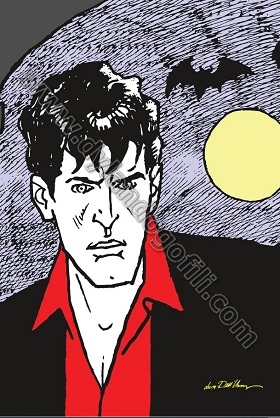 CARTOLINA DYLAN DOG FANS CLUB                                                                                                                                                                                                                             