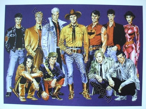 CARTOLINA CATALOGO TEX E I SUOI FRATELLI                                                                                                                                                                                                                  