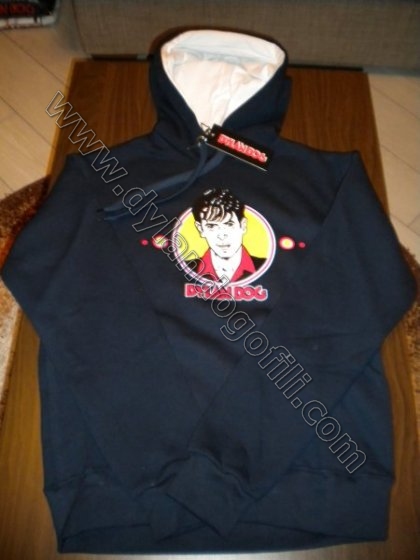 FELPA BASANISI MODELLO VOLTO COLORE BLU                                                                                                                                                                                                                   