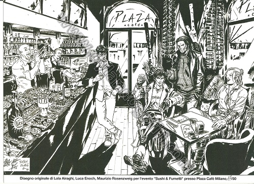 LITO PLAZA CAFE' - SUSHI E FUMETTI                                                                                                                                                                                                                        