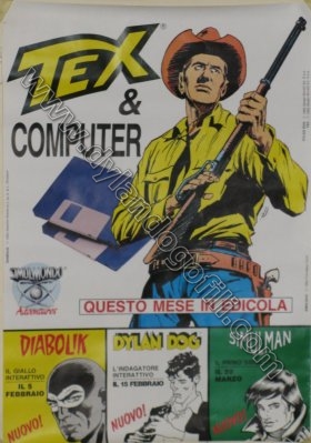 DYLAN DOG POSTER SIMULMONDO N°2                                                                                                                                                                                                                           