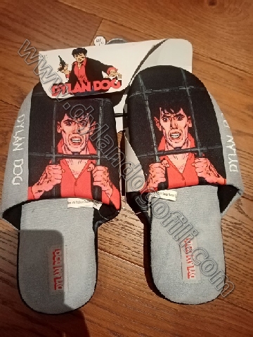 PANTOFOLE MOD DAISY & QUEEN GRIGIO                                                                                                                                                                                                                        