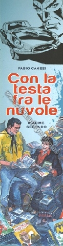 SEGNALIBRO CON LA TESTA FRA LE NUVOLE 2 VERSIONE 1                                                                                                                                                                                                        