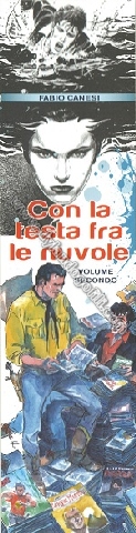 SEGNALIBRO CON LA TESTA FRA LE NUVOLE 2 VERSIONE 2                                                                                                                                                                                                        