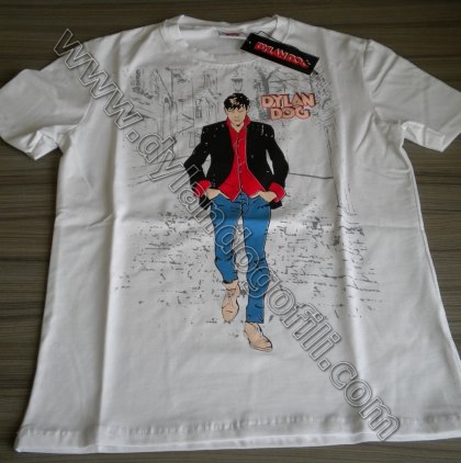 MAGLIETTA BASANISI MODELLO DYLAN COLORE BIANCA                                                                                                                                                                                                            