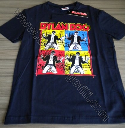 MAGLIETTA BASANISI MODELLO ULTIMO UOMO SULLA TERRA COLORE BLU                                                                                                                                                                                             