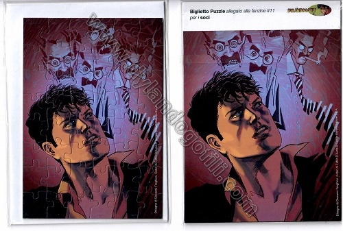 BIGLIETTO PUZZLE COVER FANZINE N°11 (NORMALE)                                                                                                                                                                                                             