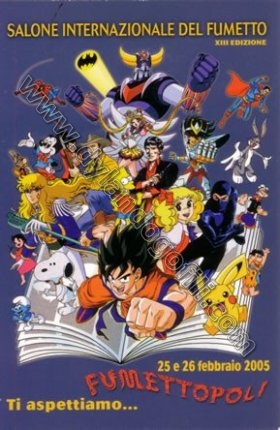 CARTOLINA INVITO "XIII FUMETTOPOLI"                                                                                                                                                                                                                       