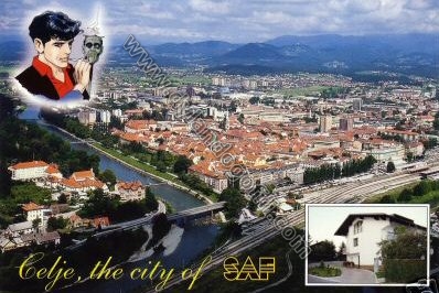 CARTOLINA SLOVENA  (CELJIE)                                                                                                                                                                                                                               