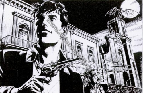 CAVA FUMETTI 2007 - DISEGNO DI DANIELE BIGLIARDO                                                                                                                                                                                                          