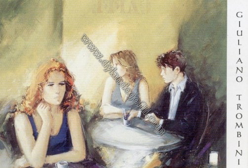 GIULIANO TROMBINI - "AL CAFFÈ"                                                                                                                                                                                                                            