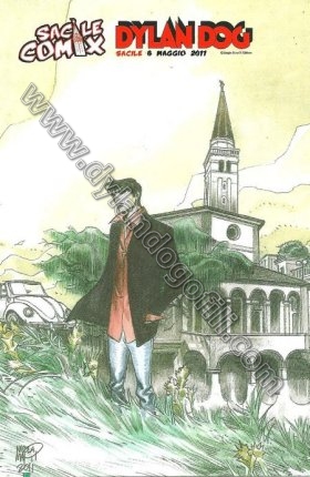 DYLAN DOG A SACILE COMIX 2011 - VERSIONE COLORI                                                                                                                                                                                                           