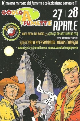 CARTOLINA GODEGA A FUMETTI 2013 - VERSIONE 1                                                                                                                                                                                                              
