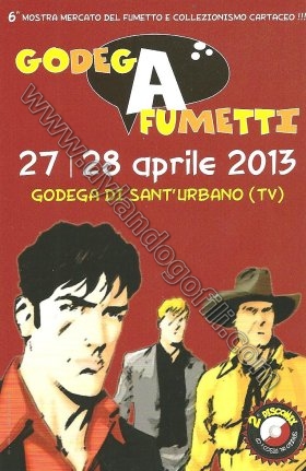 CARTOLINA GODEGA A FUMETTI 2013 - VERSIONE 2                                                                                                                                                                                                              
