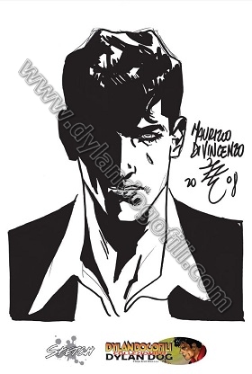 CARTOLINA SKETCH N°9 - MAURIZIO DI VINCENZO                                                                                                                                                                                                               