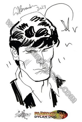 CARTOLINA SKETCH N°23 - GIANCARLO ALESSANDRINI                                                                                                                                                                                                            