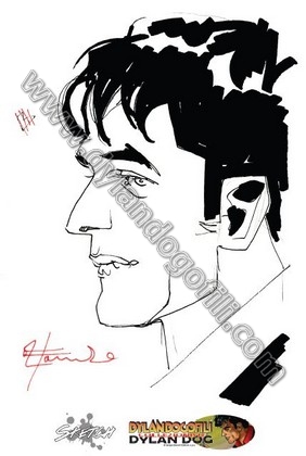 CARTOLINA SKETCH N°25 - FABRIZIO DE TOMMASO                                                                                                                                                                                                               