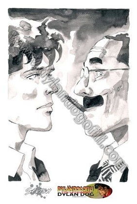 CARTOLINA SKETCH N°26 - SERGIO GERASI                                                                                                                                                                                                                     