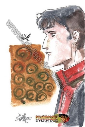 CARTOLINA SKETCH N°28 - SERGIO ALGOZZINO                                                                                                                                                                                                                  
