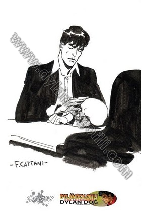 CARTOLINA SKETCH N°29 - FRANCESCO CATTANI                                                                                                                                                                                                                 