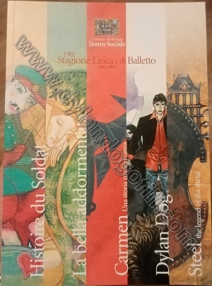 CATALOGO STAGIONE LIRICA E DI BALLETTO 2005-2006 TEATRO SOCIALE ROVIGO                                                                                                                                                                                    
