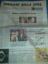 CORRIERE DELLA SERA 29 SETTEMBRE 2009                                                                                                                                                                                                                     