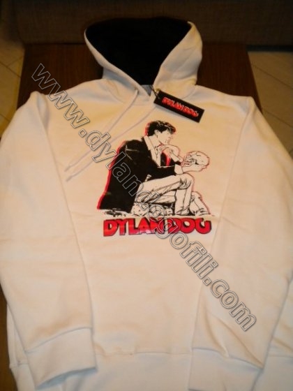 FELPA BASANISI MODELLO PRESENZE COLORE BIANCO                                                                                                                                                                                                             