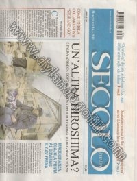 IL SECOLO D'ITALIA DEL 16 MARZO 2011                                                                                                                                                                                                                      