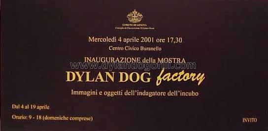 DYLAN DOG FACTORY 2001                                                                                                                                                                                                                                    