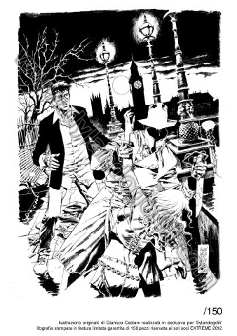 LITOGRAFIA PER I SOCI 2012 - GIANLUCA CESTARO                                                                                                                                                                                                             