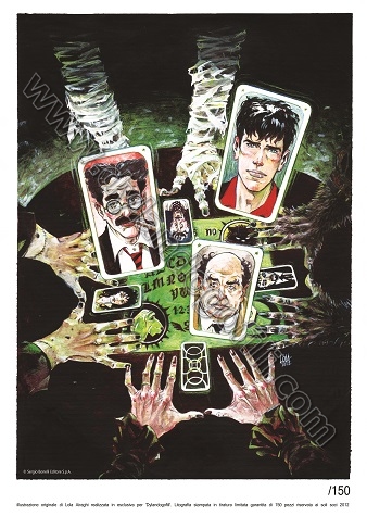 LITOGRAFIA PER I SOCI 2012 - LOLA AIRAGHI (VERSIONE SPECIAL)                                                                                                                                                                                              