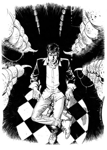 NAPOLI COMICON 2008 - DANIELE BIGLIARDO                                                                                                                                                                                                                   