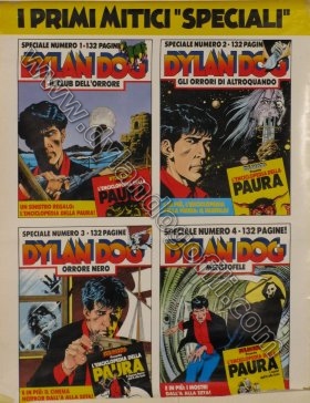 POSTER PUBBLICITARIO PER I PRIMI QUATTRO SPECIALI                                                                                                                                                                                                         