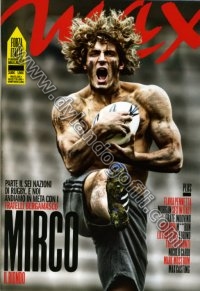 MAX N° 2 - ANNO 2010 - COPERTINA MIRCO BERGAMASCO                                                                                                                                                                                                         