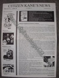 NEWS HORRORFEST N°1 - CITIZEN KANE'S NEWS                                                                                                                                                                                                                 