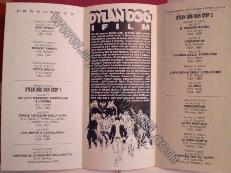 VOLANTINO "DYLAN DOG - I FILM"                                                                                                                                                                                                                            