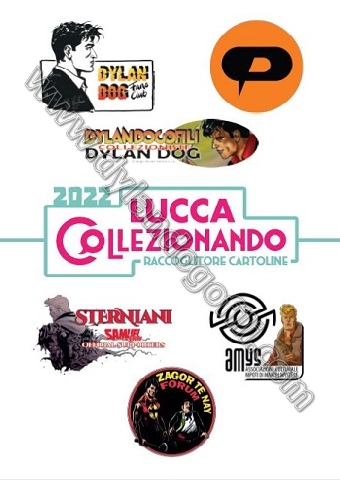 RACCOGLITORE CARTOLINE LUCCA COLLEZIONANDO 2022                                                                                                                                                                                                           