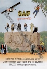 VOLUME PRESENTAZIONE PERSONAGGI DELLA SAF COMICS                                                                                                                                                                                                          