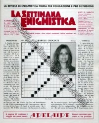 LA SETTIMANA ENIGMISTICA ANNO 79 N° 4101                                                                                                                                                                                                                  