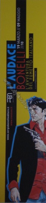 SEGNALIBRO DEL LIBRO CATALOGO L'AUDACE BONELLI                                                                                                                                                                                                            