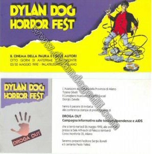 VOLANTINI DYLAN DOG HORROR FEST                                                                                                                                                                                                                           