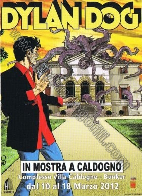 VOLANTINO "DYLAN DOG IN MOSTRA A CALDOGNO"                                                                                                                                                                                                                