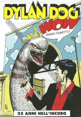 VOLANTINO MOSTRA "DYLAN DOG 25 ANNI NELL'INCUBO"                                                                                                                                                                                                          